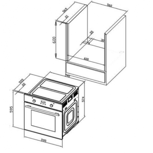 LÒ NƯỚNG ÂM TỦ FD-V23F10