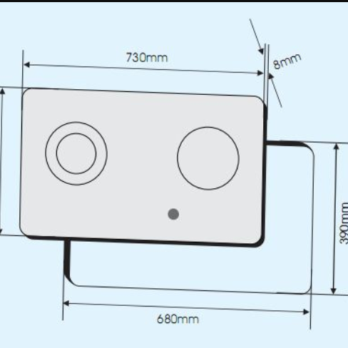 BẾP KẾT HỢP TỪ VÀ GAS: FD – 293 GID