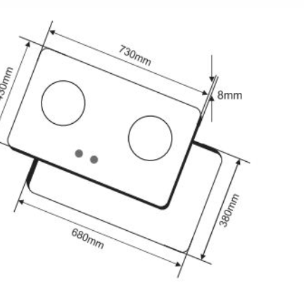 BẾP GAS ÂM FANDI FD – 283GS