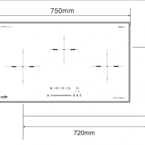 BẾP TỪ NHẬP KHẨU MALAYSIA FD – 939MRI